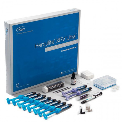 картинка Геркулайт Ультра - Herculite XRV Ultra, набор 33856 (10х4г), Kerr 