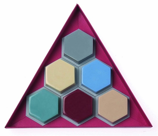 картинка Набор воска ГЕО - GEO sets, 493-0004 (6х20г), Renfert 