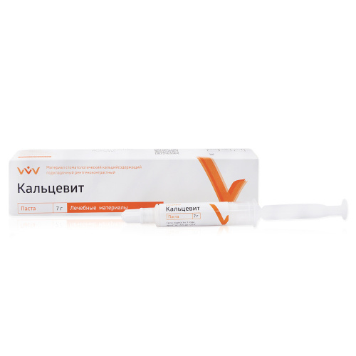 картинка Кальцевит, Владмива (шприц с пастой, 7г) 