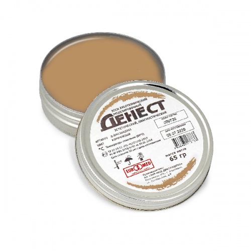 картинка Воск зуботехнический Денест, диагностический, эстетический, коричневый, Д-ДМ126ХД801, ЭУР-МЕД (65 г) 