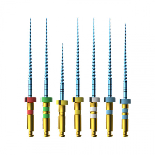 картинка Файлы для искривленных каналов  Е-ФЛЕКС Блу - E-FLEX Blue, Eighteeth 