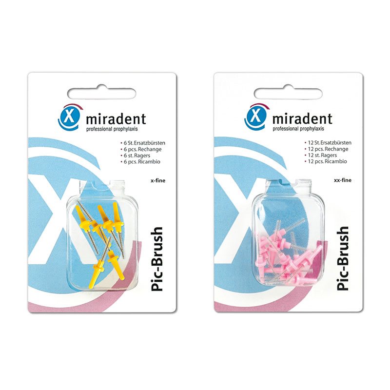 картинка Запасные ершики Pic-Brush, Miradent 
