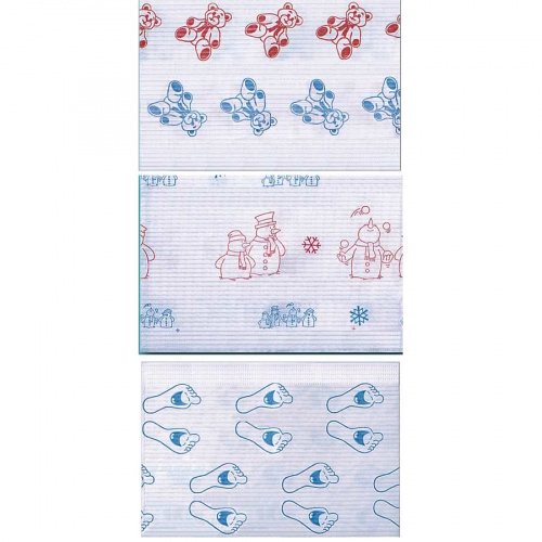 картинка Салфетки нагрудные детские (500 шт.), Crosstex 