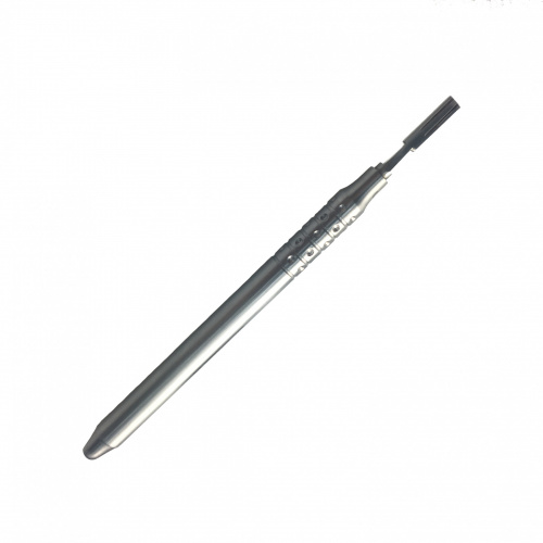 картинка 8024 Ручка для скальпеля круглая, для 2 лезвий 145 мм № 3, Orange 