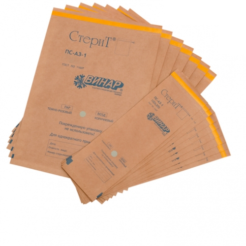 картинка Пакеты из крафт-бумаги «СтериТ» (100 шт.), Винар 