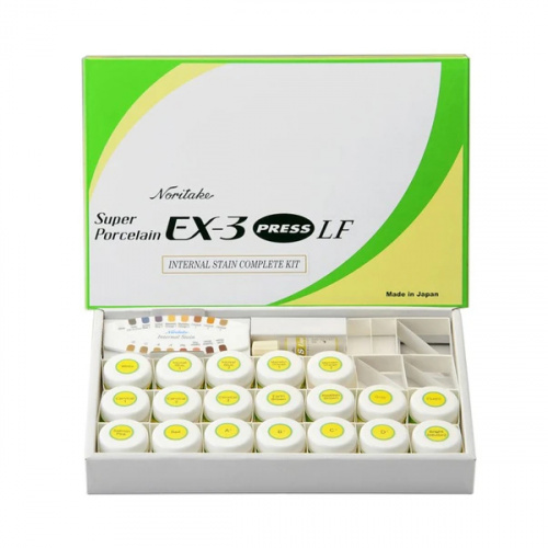 картинка Набор красителей Noritake EX-3 Press LF Internal Stain Complete Kit (19х3+10мл), Kuraray 
