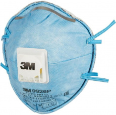 картинка Защитная маска 3М 9926P, класс защиты 2 FFP2 NR D (10 шт), 3M ESPE 