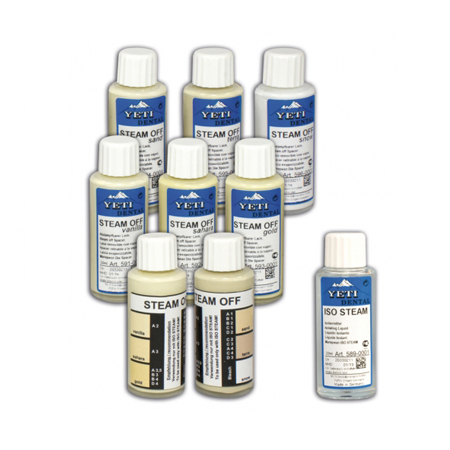 картинка Лаки компенсационные, набор Steam OFF, Yeti (6x20 мл) 