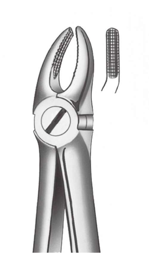 картинка 2954/7 Щипцы для удаления зубов верхние премоляры, Orange 