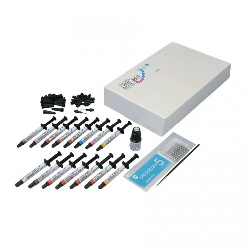 картинка Набор фотополимеризуемых пастообразных красителей LITE ART Color Full Set, 1970, Shofu 