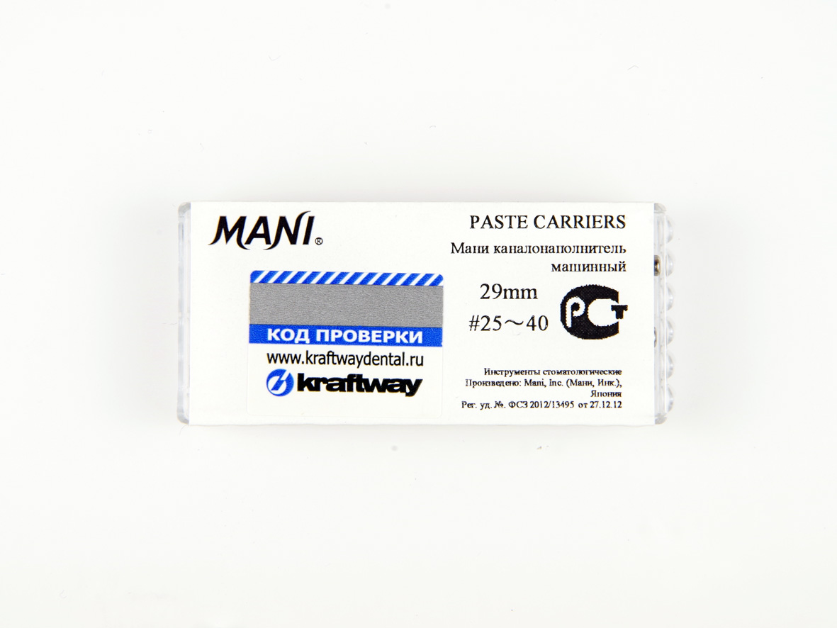 картинка Каналонаполнители - Paste Carries, MANI 