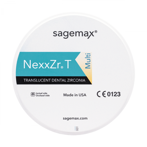 картинка Циркониевые диски NexxZr T Multi, 16мм, Sagemax 