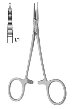картинка Зажим к/о прямой типа "Москит" 