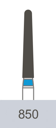 картинка Бор алмазный 850-016, TR-25 (5 шт.), Prima Dental Group 