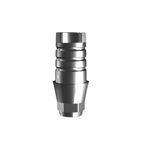 картинка Основание титановое ULTRA LINE, TiN, с фиксацией, совместимо с Dentium, AnyOne, Impro, DIO, с винтом (1шт), Ультрастом 