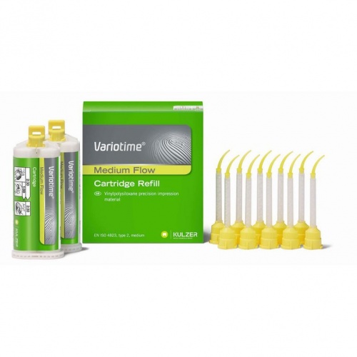картинка Вариотайм Медиум Флоу - Variotime Medium Flow (2х50мл), Heraeus Kulzer 
