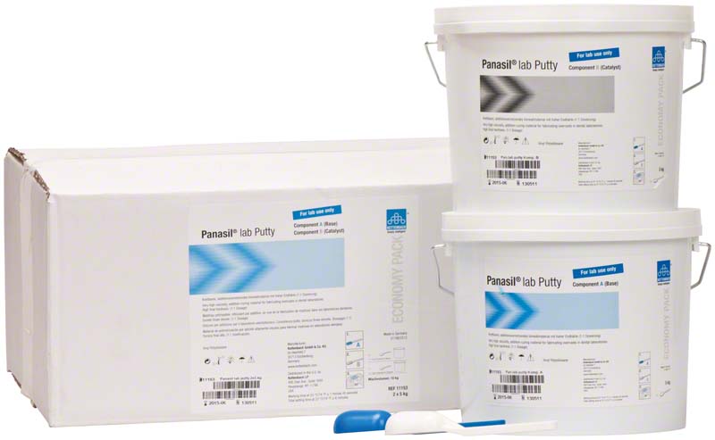 картинка Панасил лаб Патти - Panasil lab Putty, Kettenbach (11153, 2 х 5кг) 