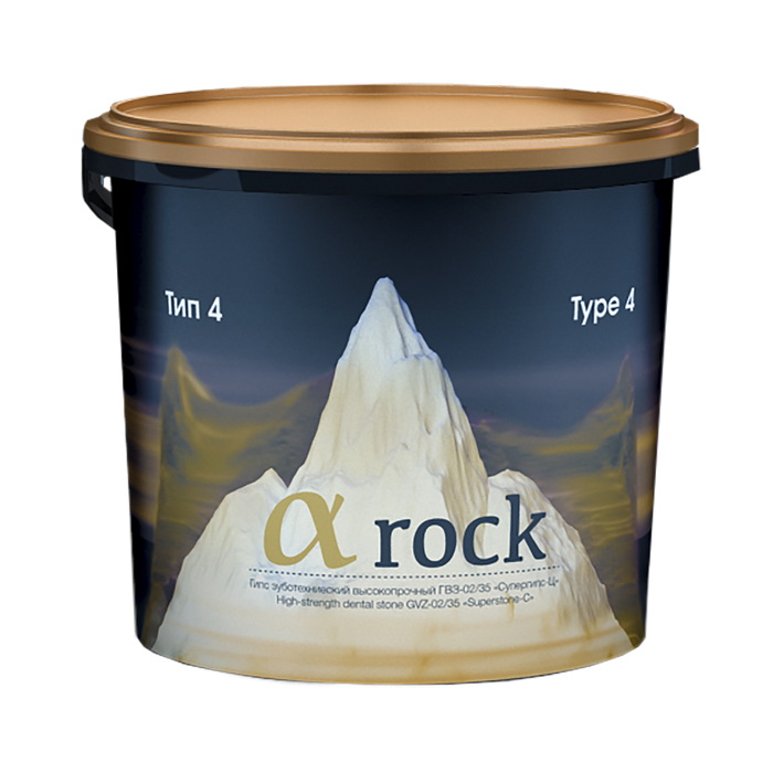 картинка Супергипс Альфа Рок тип 4, 3 кг, Целит 