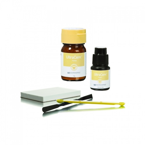 картинка UL2056 УльтраЦем - UltraCem Порошок (15г+8,6мл) Ultradent 