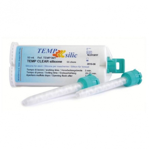 картинка Прозрачный силикон для моделирования Темп Силик - Temp Silic, Micerium S.p.A (50мл) 