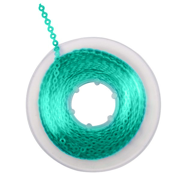 картинка Цепочка Elastolink эластичная, зеленый Келли, в катушке 4,5 м, Lancer 