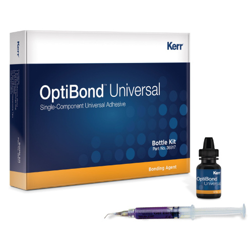 картинка ОптиБонд Юниверсал - OptiBond Universal, Bottle Kit, Kerr (5мл+3г) 