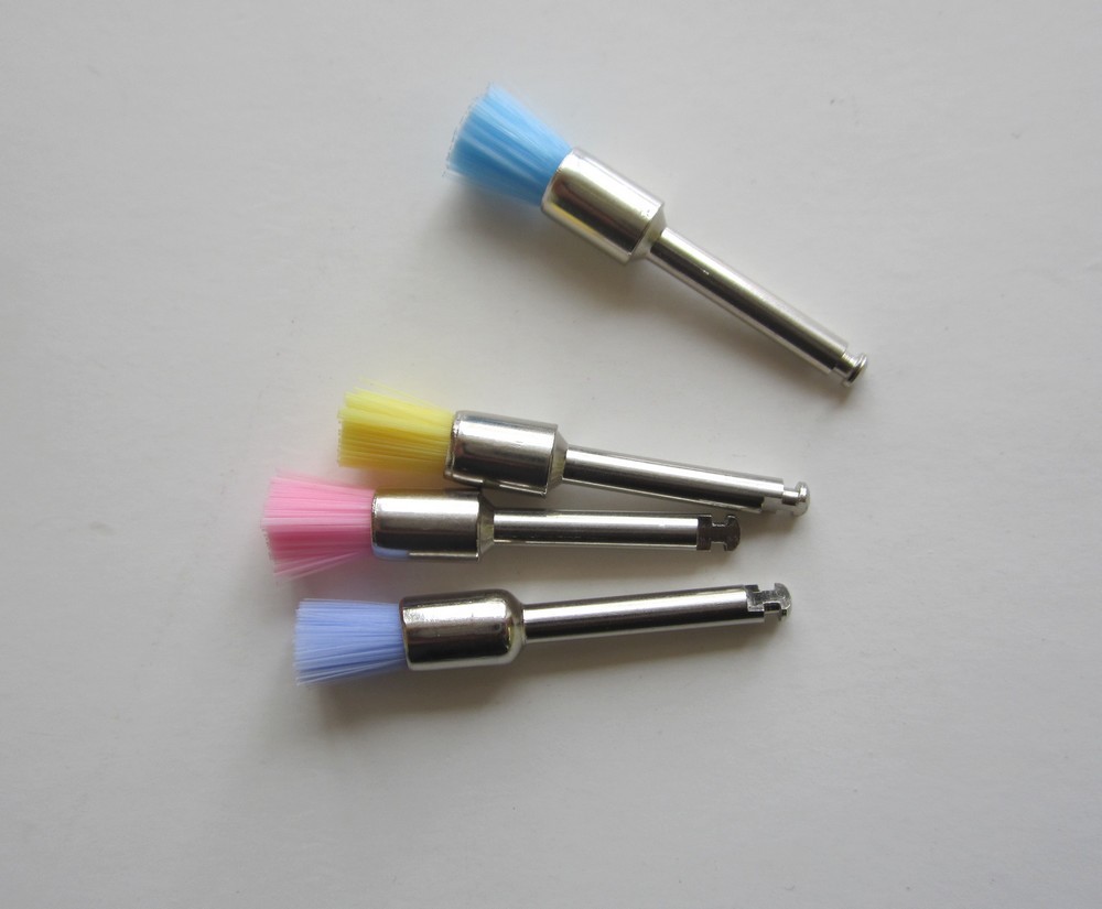 картинка Щетка полировочная нейлоновая цветная узкая, 1 шт 