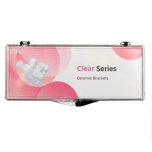 картинка Набор брекетов Clear керамических .022 ROTH с крючком, ORJ (20шт) 