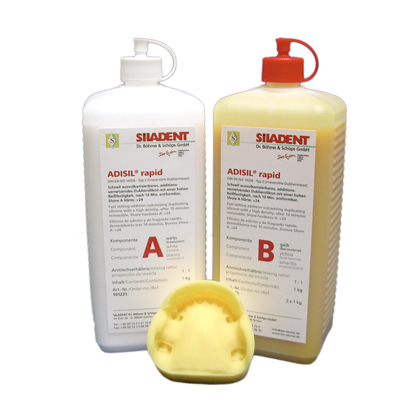 картинка Адисил Рапид - Adisil rapid, 101231, Siladent (2x1 кг) 