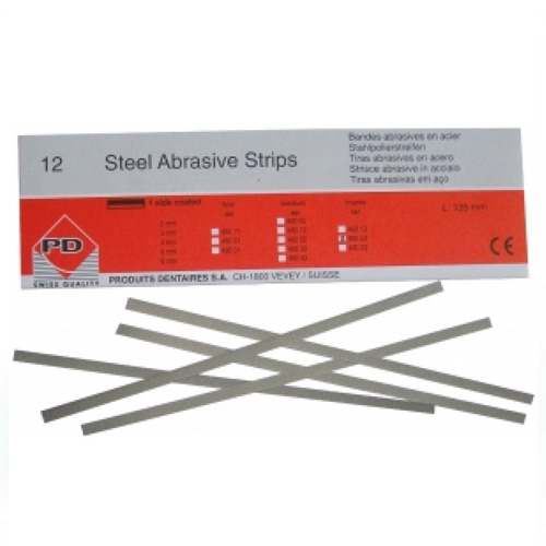 картинка Штрипсы стальные абразивные, 4 мм, 12 шт, P.D. 