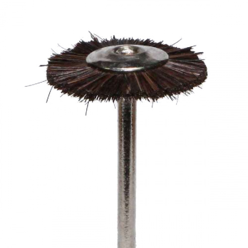 картинка Щётка MSHM68B на дискодержателе, черная, средней жесткости, (d=18мм), Sheshan Songjiang Brush 