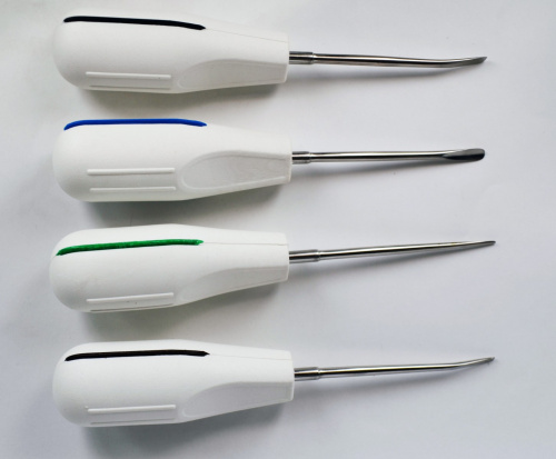 картинка 2932 Набор люксаторов с пластиковыми ручками, 4 шт., Orange 