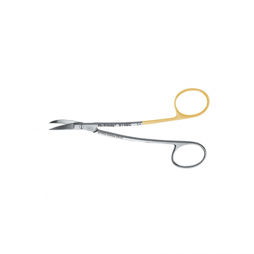 картинка S14SC Ножницы LaGrange, 11,5 см, дважды изогнутые, Super-Cut, Hu-Friedy 