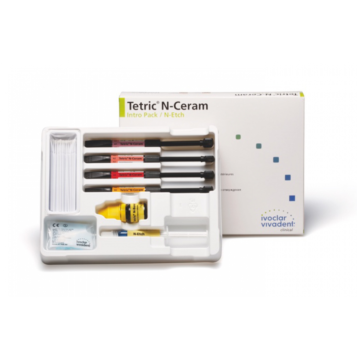 картинка Тетрик Эн-Церам Балк Филл - Tetric N-Ceram Bulk Fill, набор 647634, (4х3,5г), Ivoclar Vivadent	 