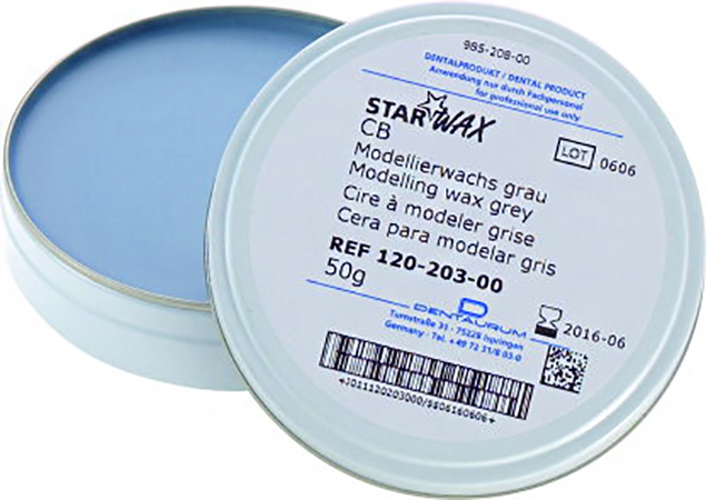 картинка Моделировочный воск StarWax CB, дентин А1, 120-204-00 (50г), Dentaurum 