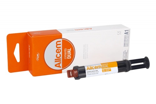 картинка Цемент Allcem Dual - АллЦем Дуал, основа + катализатор (5г+5 насадок), FGM 