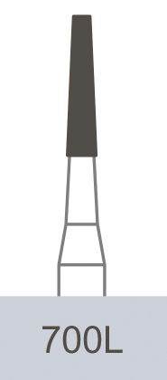 картинка Бор ТВС оперативный 700L FG (10 шт.), Prima Dental Group 