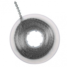 картинка Цепочка Elastolink эластичная, дымная серая, в катушке 4,5 м, Lancer 