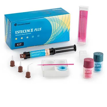 картинка Эстецем II Плюс - Estecem II Plus набор (2х2,3мл+5мл+4мл), Tokuyama Dental 