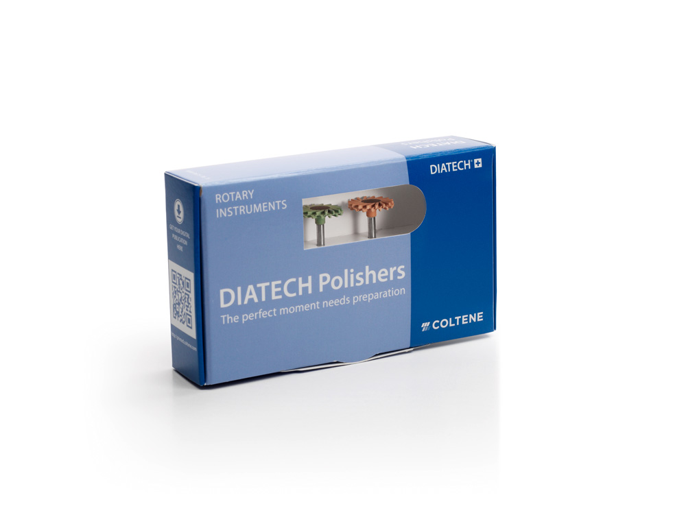 картинка Набор полировочных головок для циркония Diatech Shapeguard Zirconia, 60022006 (2шт), Coltene 