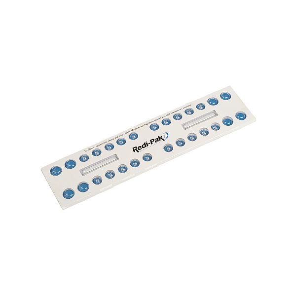 картинка Набор керамических брекетов Intrigue Silk Whisper, 022 MBT, в уникальной упаковке The Redi-Pak, Lancer 