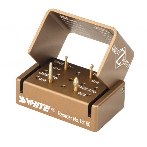 картинка Набор алмазных боров GW Z KIT (4 предмета), SS White 