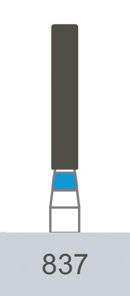 картинка Бор алмазный 837-014, SF-12 (5 шт.), Prima Dental Group 