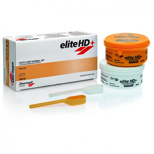 картинка Элит HD+ Патти Софт - Elite HD+ Putty Soft (2х250г), Zhermack  