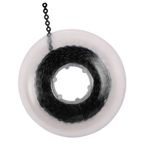 картинка Цепочка Elastolink эластичная, черная, в катушке 4,5 м, Lancer 