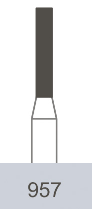 картинка Бор ТВС оперативный 957 FG (10 шт.), Prima Dental Group 