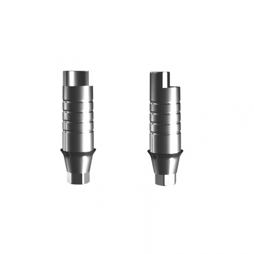 картинка Основание титановое ULTRA LINE, TiN, с фиксацией, удлиненное, совместимо с Astra Tech, с винтом, 0658 (1шт), Ультрастом 