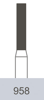 картинка Бор ТВС оперативный 958 FG (10 шт.), Prima Dental Group 