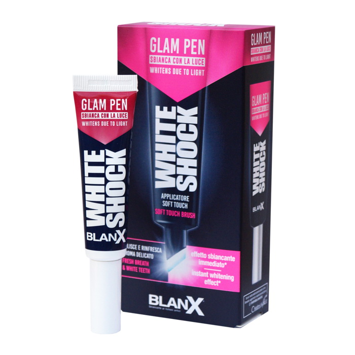 картинка BlanX White Shock Pen Gel  Отбеливающий карандаш, Blanx (12мл) 