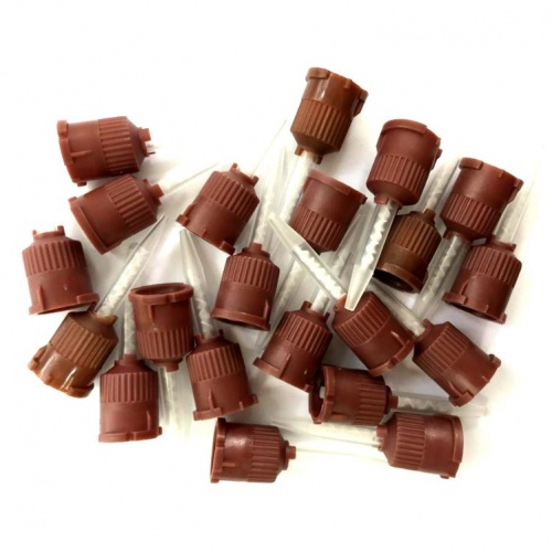 картинка Смесительные наконечники коричневые (50шт.), Dispodent 